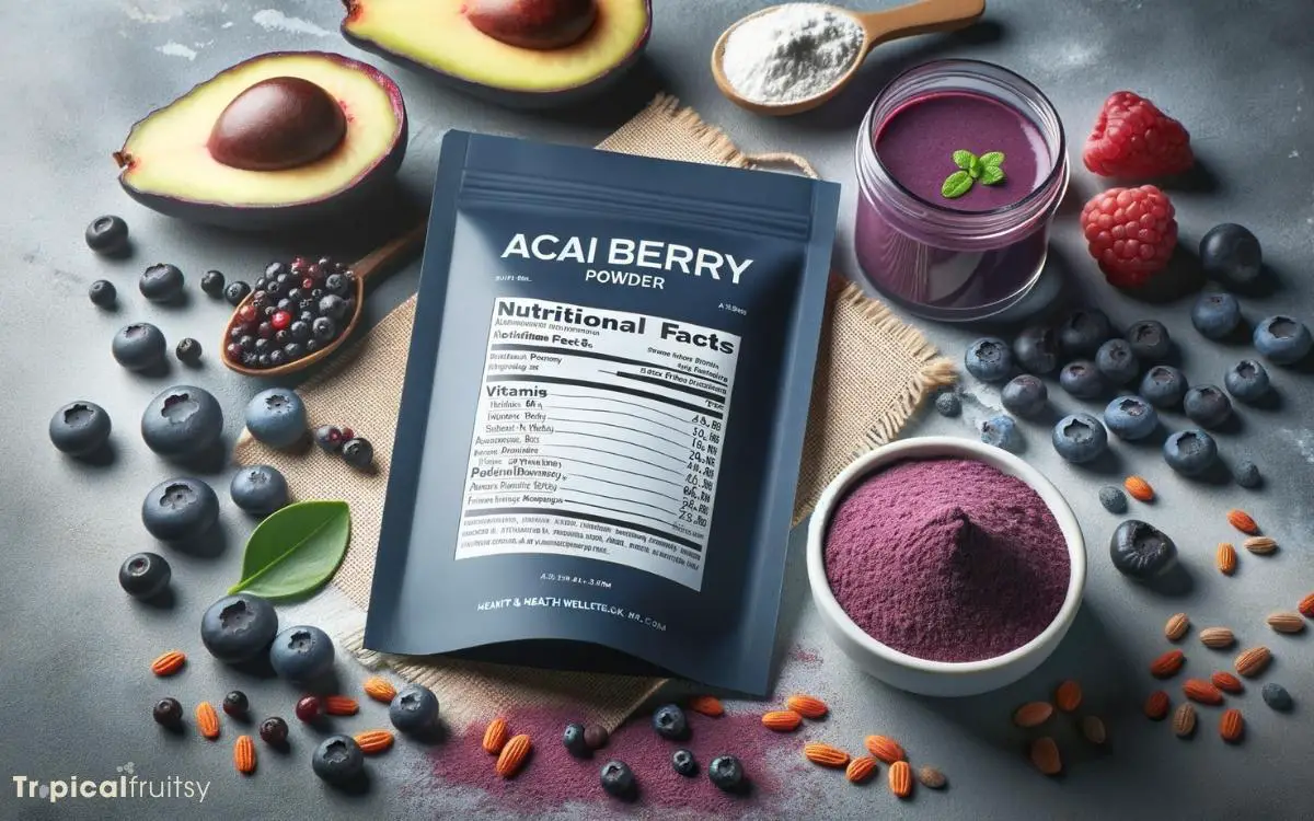 Acai Berry Powder Nutrition Facts