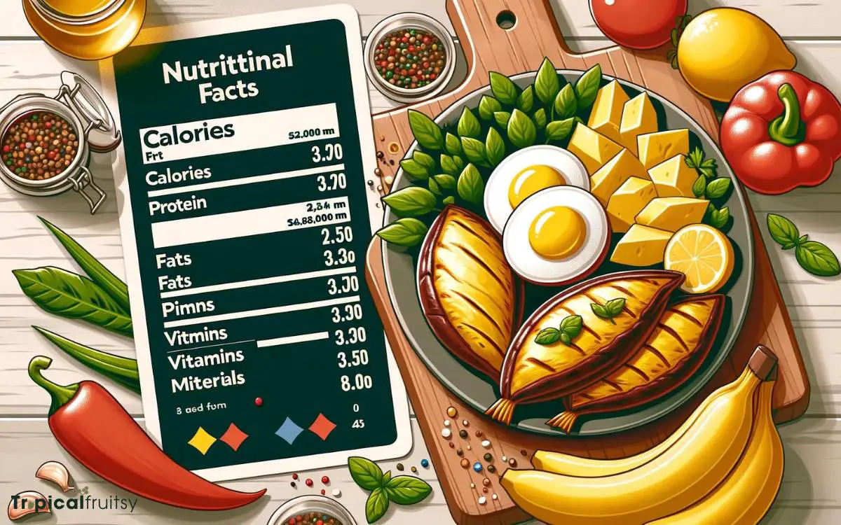 Ackee and Saltfish Nutrition Facts