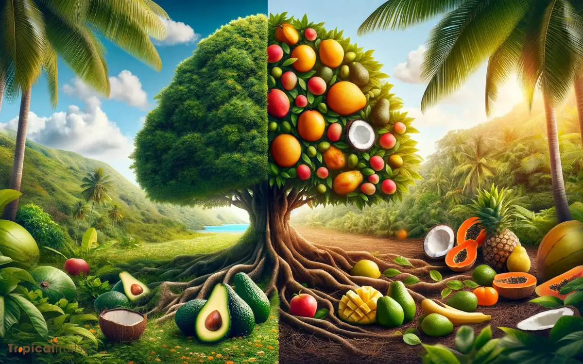 Avocado Versus Tropical Counterparts