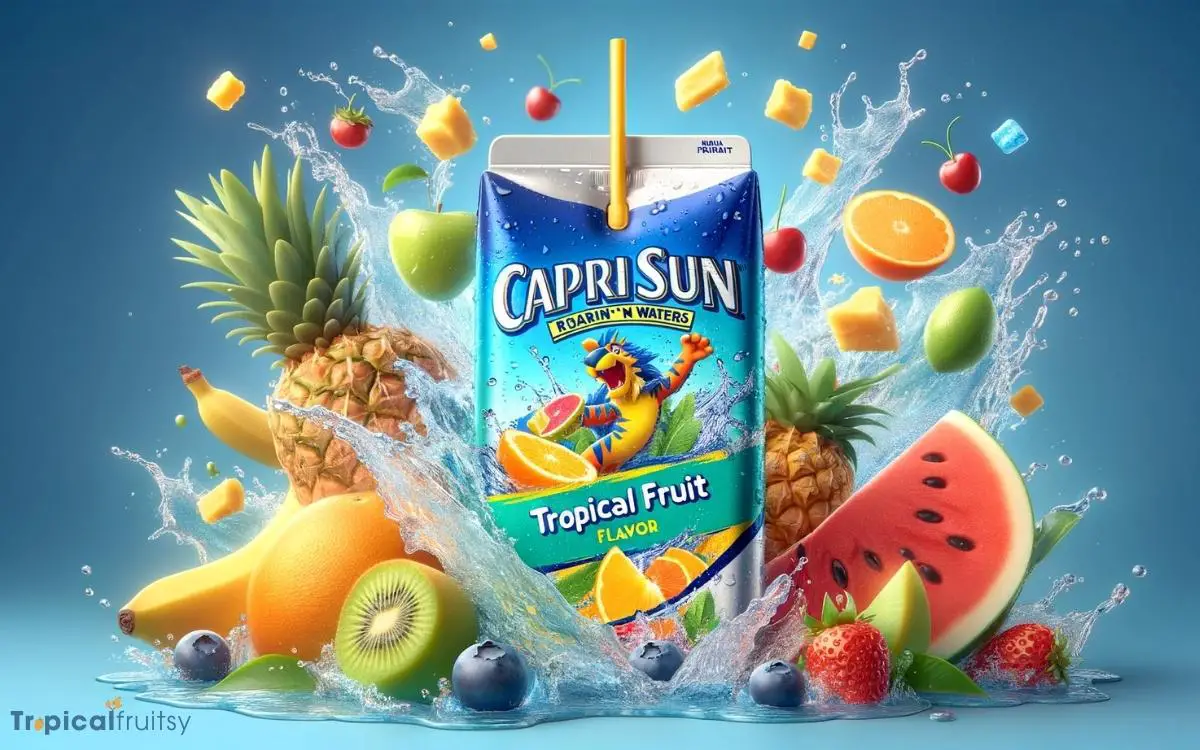 Capri Sun Roarin Waters Tropical Fruit Nutrition Facts