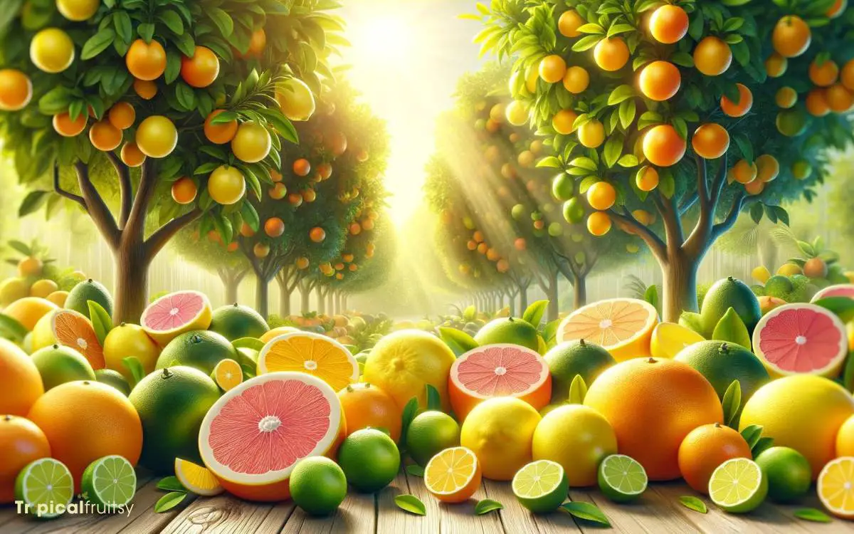 Citrus Varieties Zesty and Refreshing