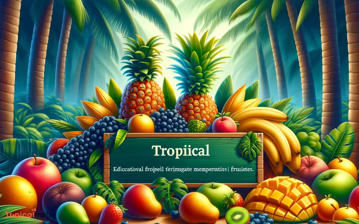 Defining Tropical Fruits