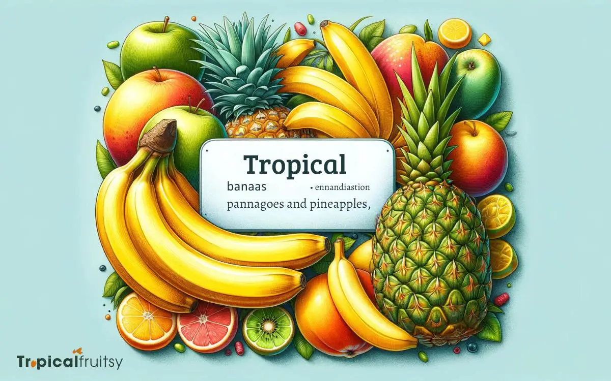 Defining Tropical Fruits