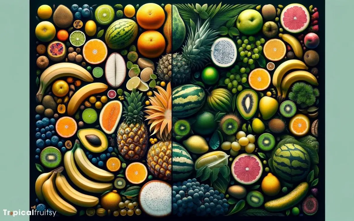 Difference Between Tropical and Subtropical Fruits