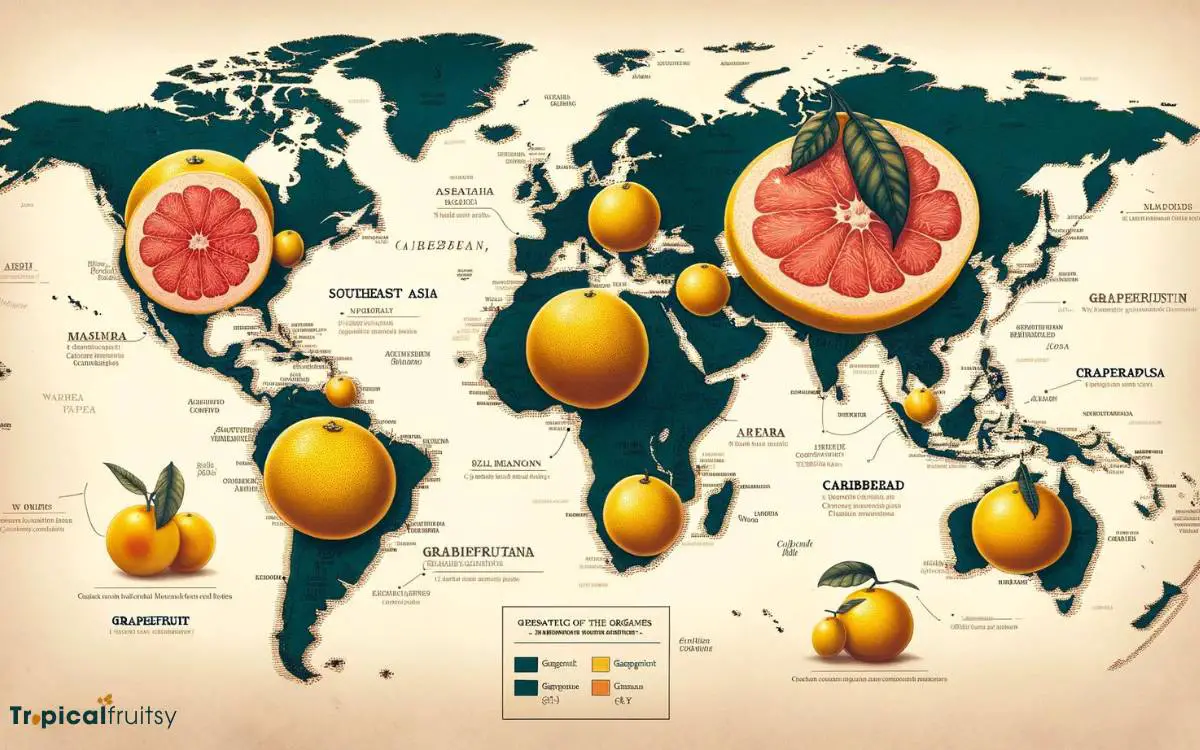 Geographic Origins of Grapefruit