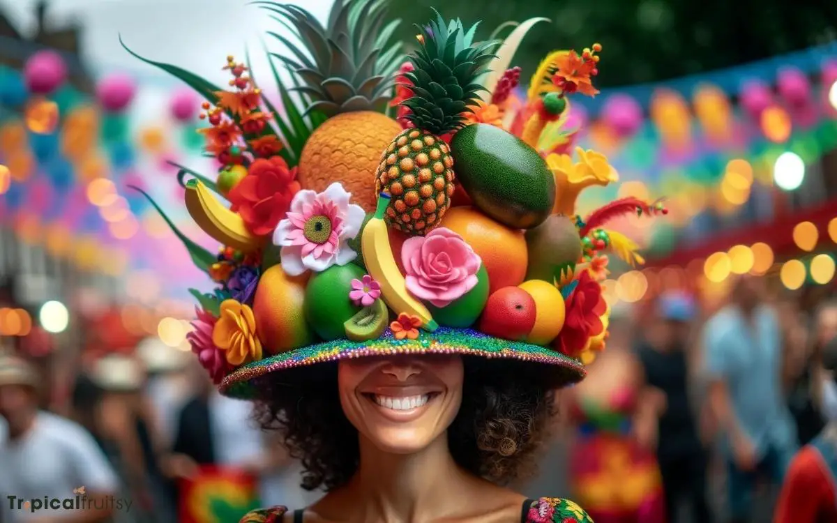 How to Make a Tropical Fruit Hat