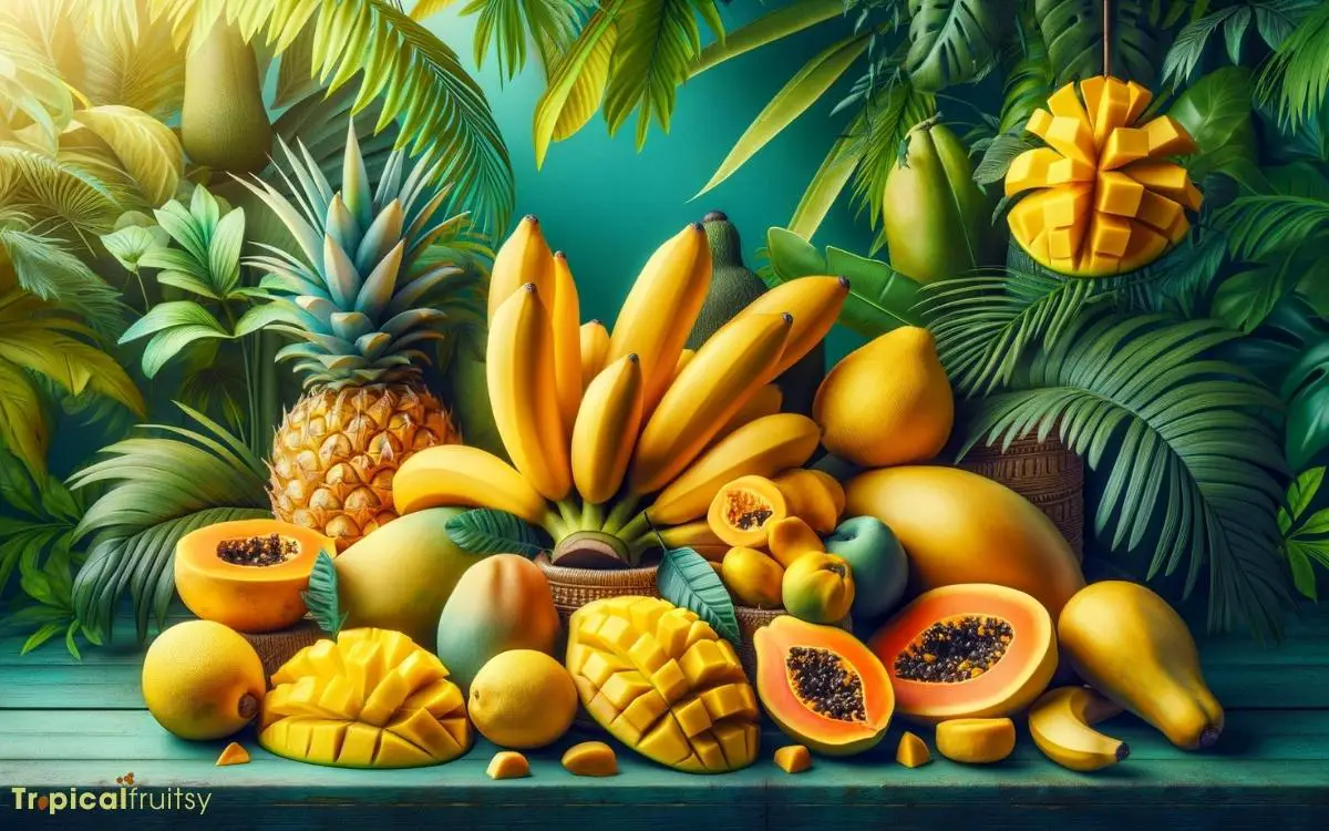 List of Yellow Tropical Fruits