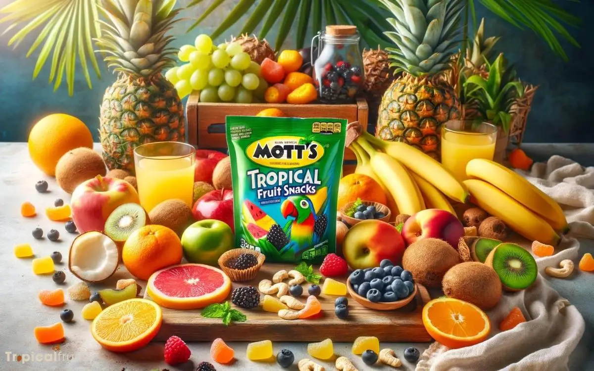 Motts Tropical Fruit Snacks Nutrition Facts