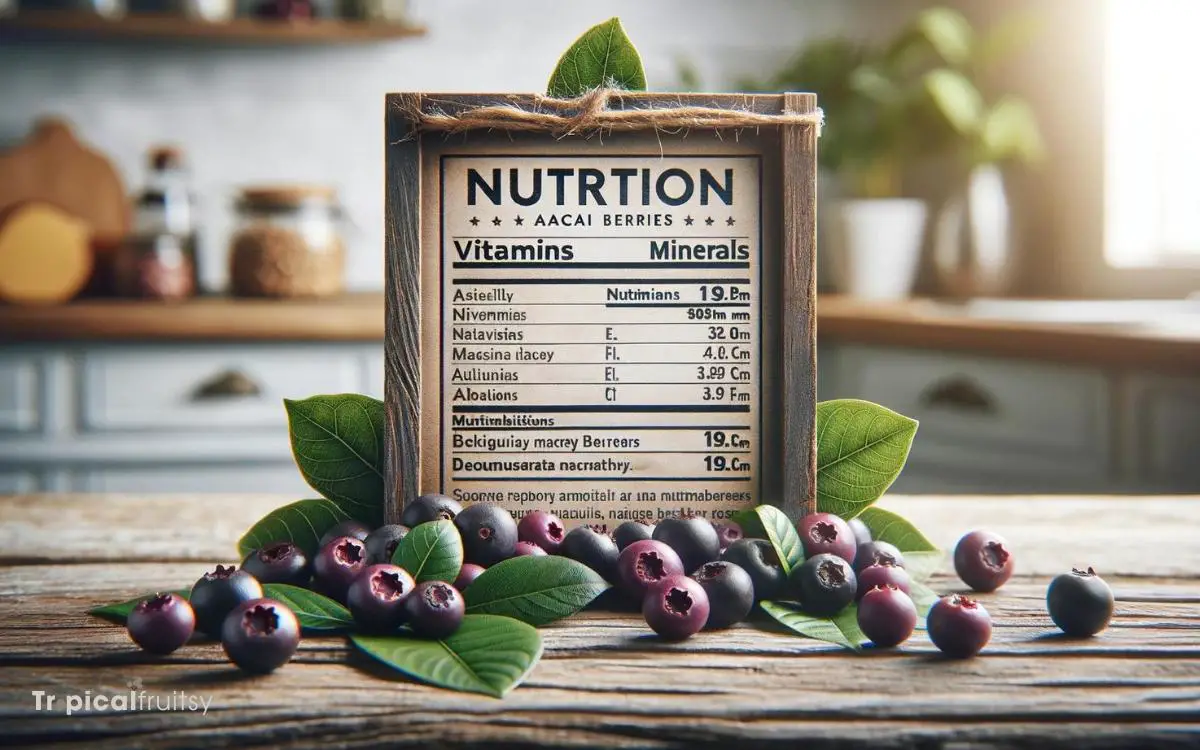 Nutritional Profile of Acai