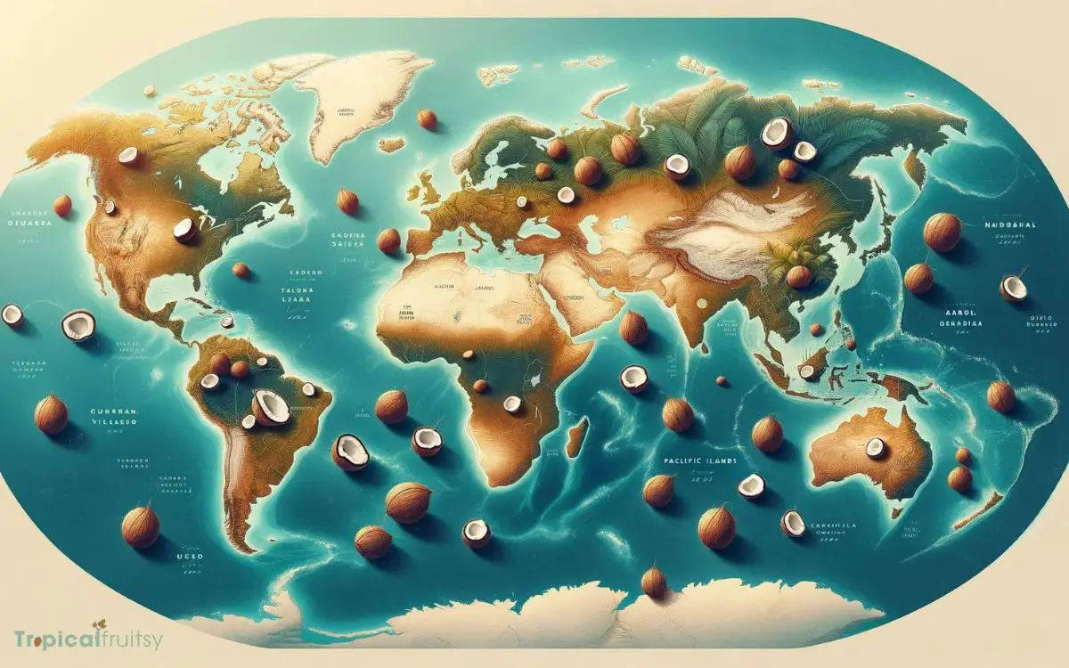 Origins and Distribution of Coconuts