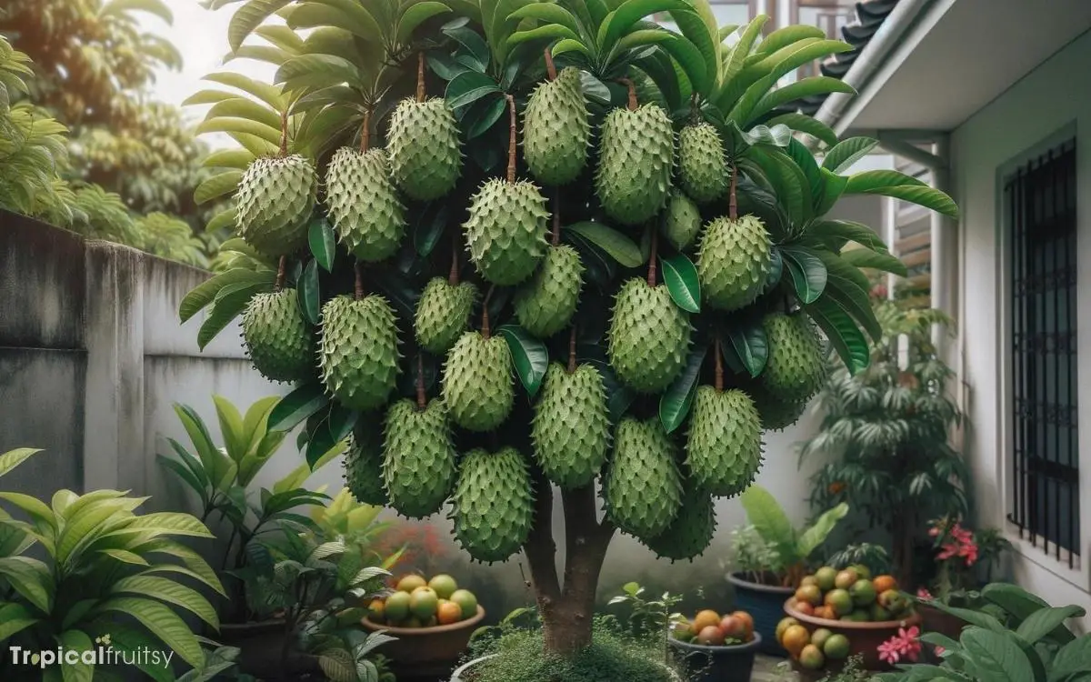 Soursop Guanabana Tree Grow This Unique Tropical Fruit at Home