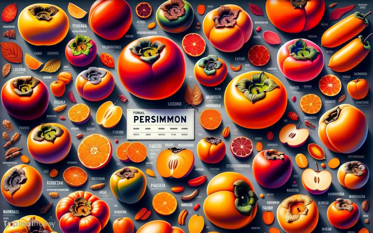 Varieties of Persimmon