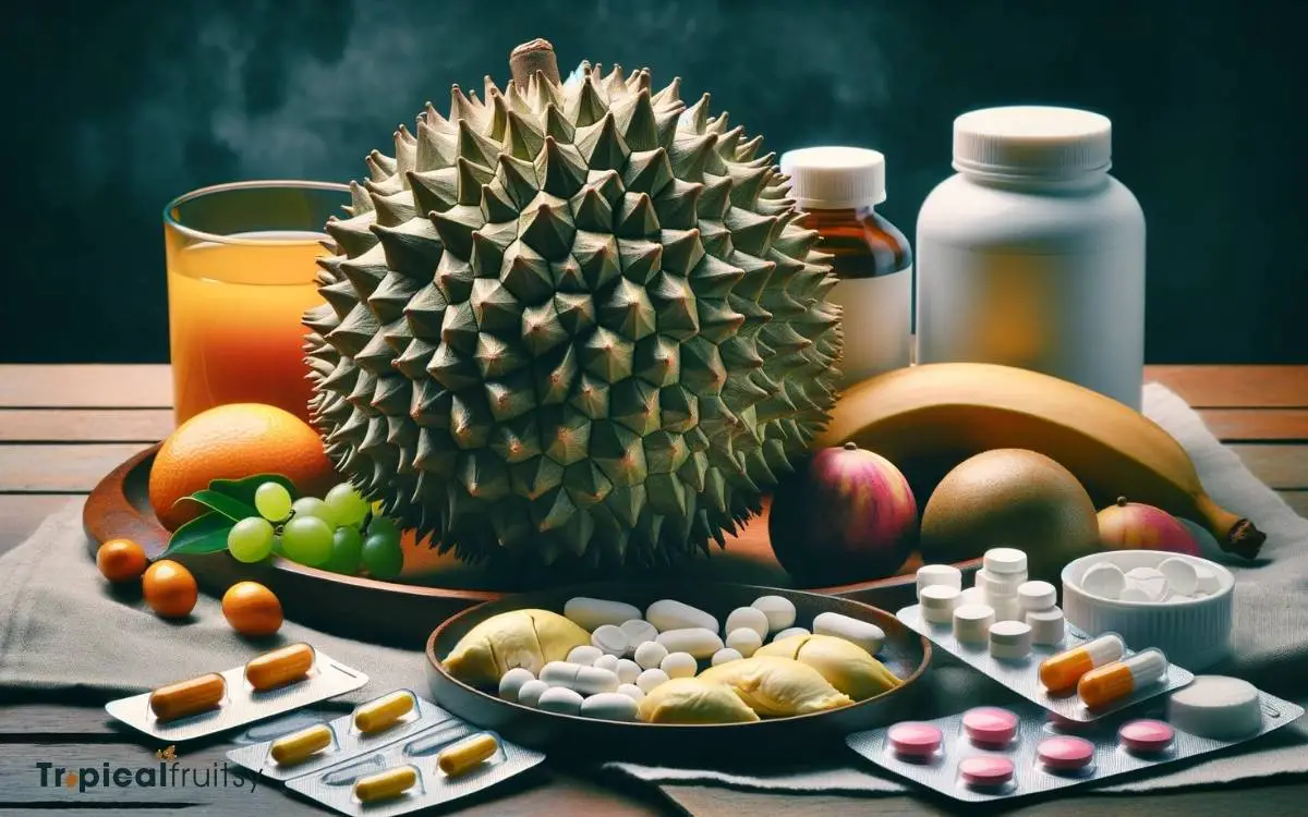 After Eat Durian Can Take Medicine