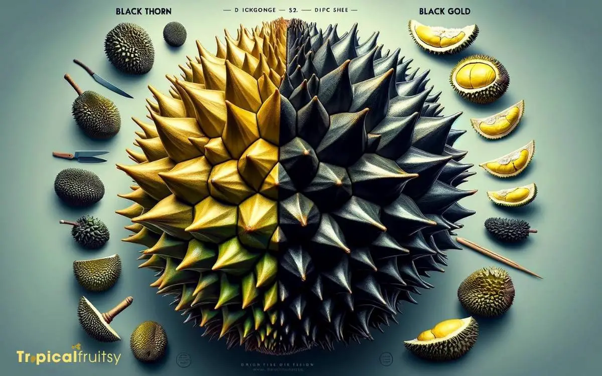 Black Thorn Vs Black Gold Durian