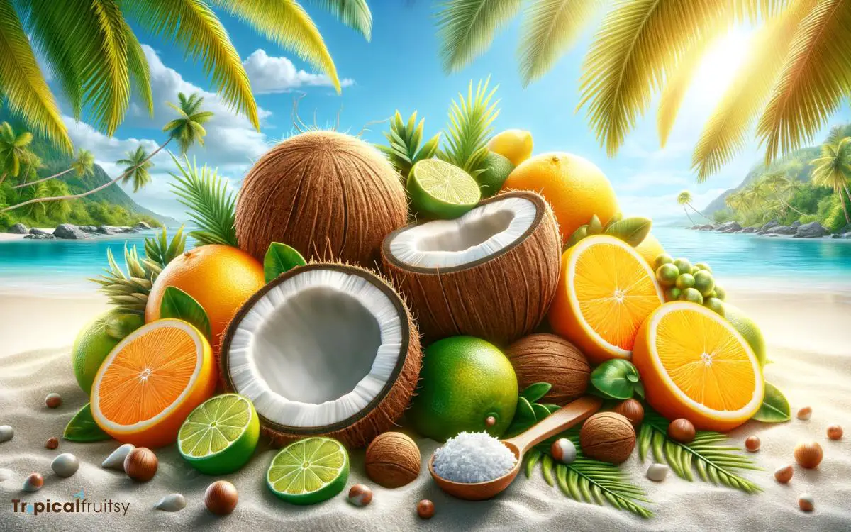 Coconuts and Citrus Accents