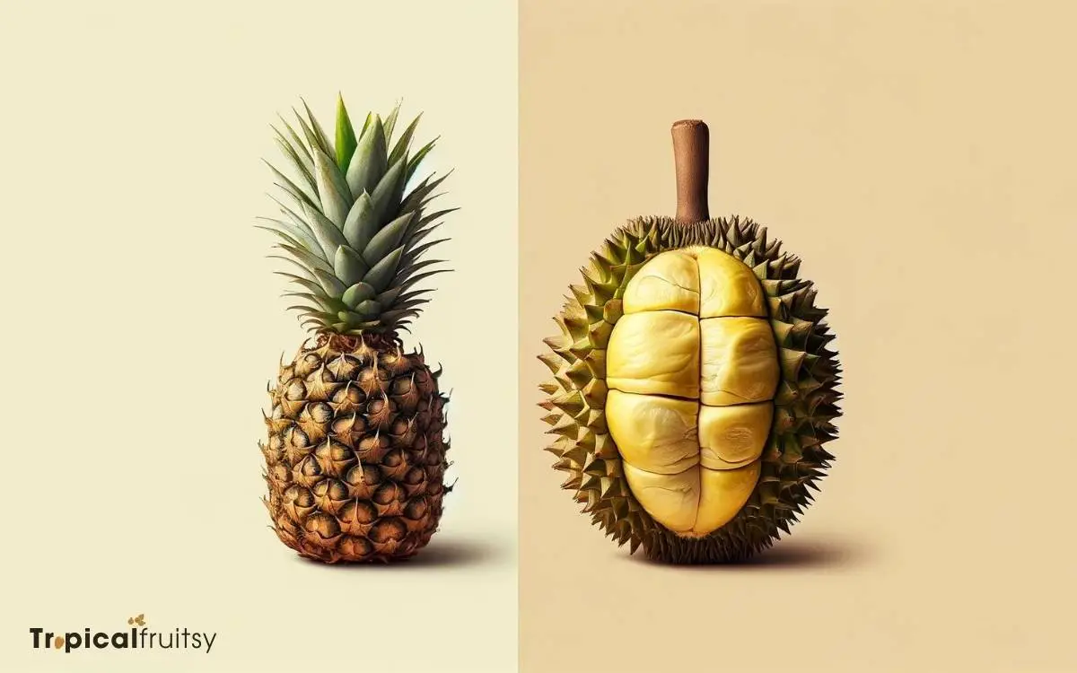 Difference Between Pineapple and Durian