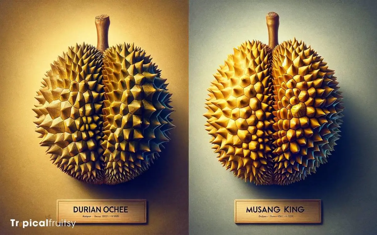 Durian Ochee Vs Musang King