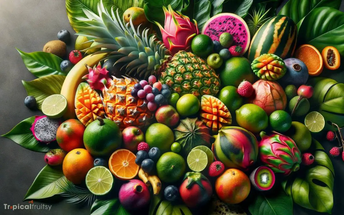 Exotic Fruits of the Tropics