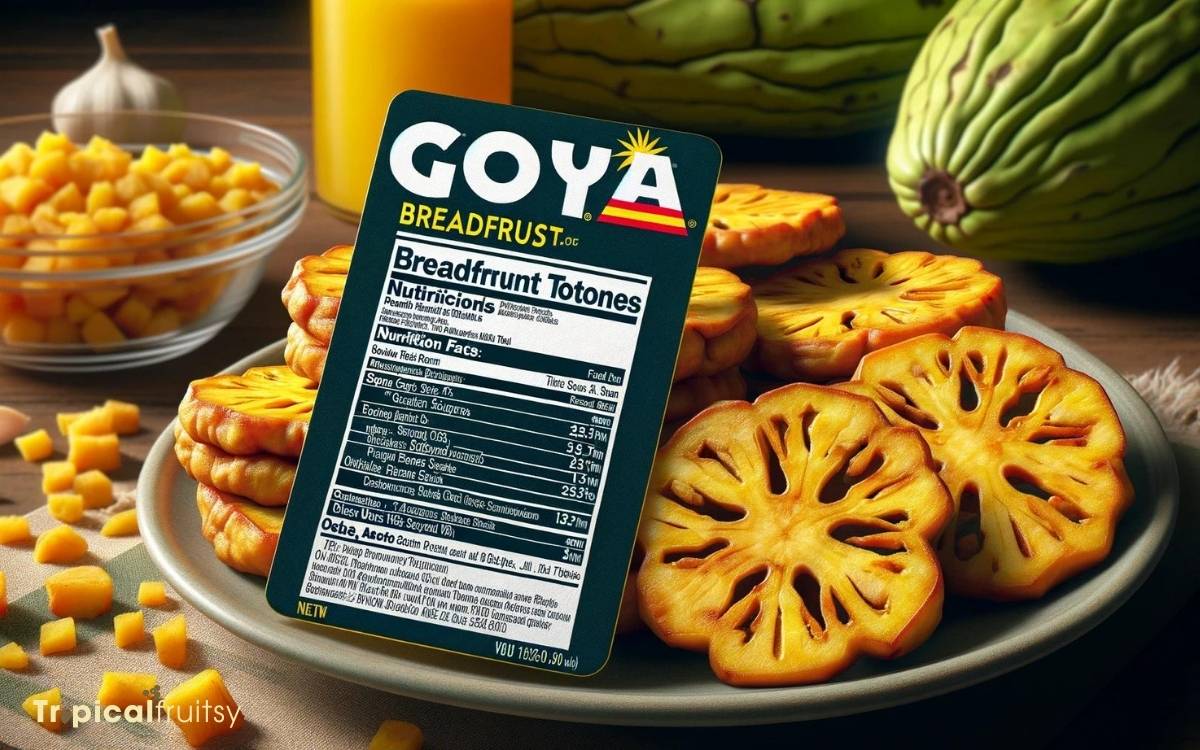 Goya Breadfruit Tostones Nutrition Facts: Essential Guide!