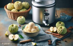 How to Make Custard Apple Ice Cream