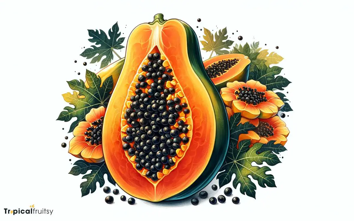 Papayas Edible Seeds