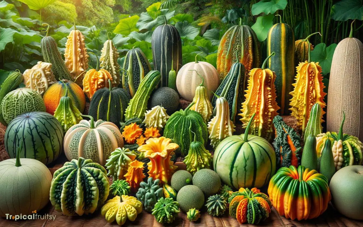 Unique Melons and Gourds