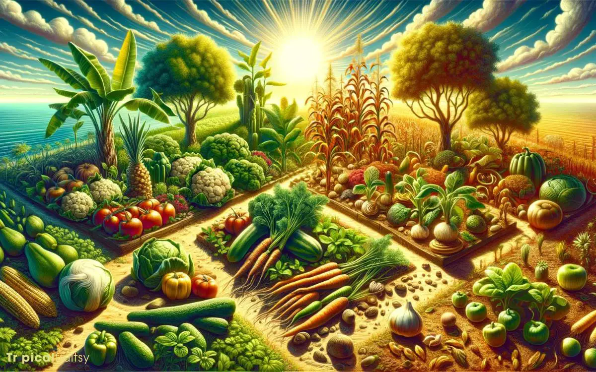 Vegetables Thriving in Warmth