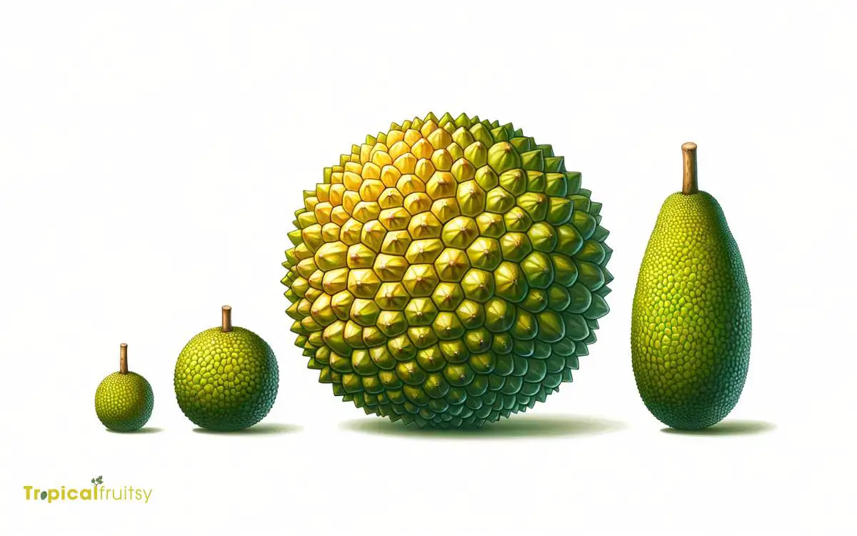 Breadfruit Size Range