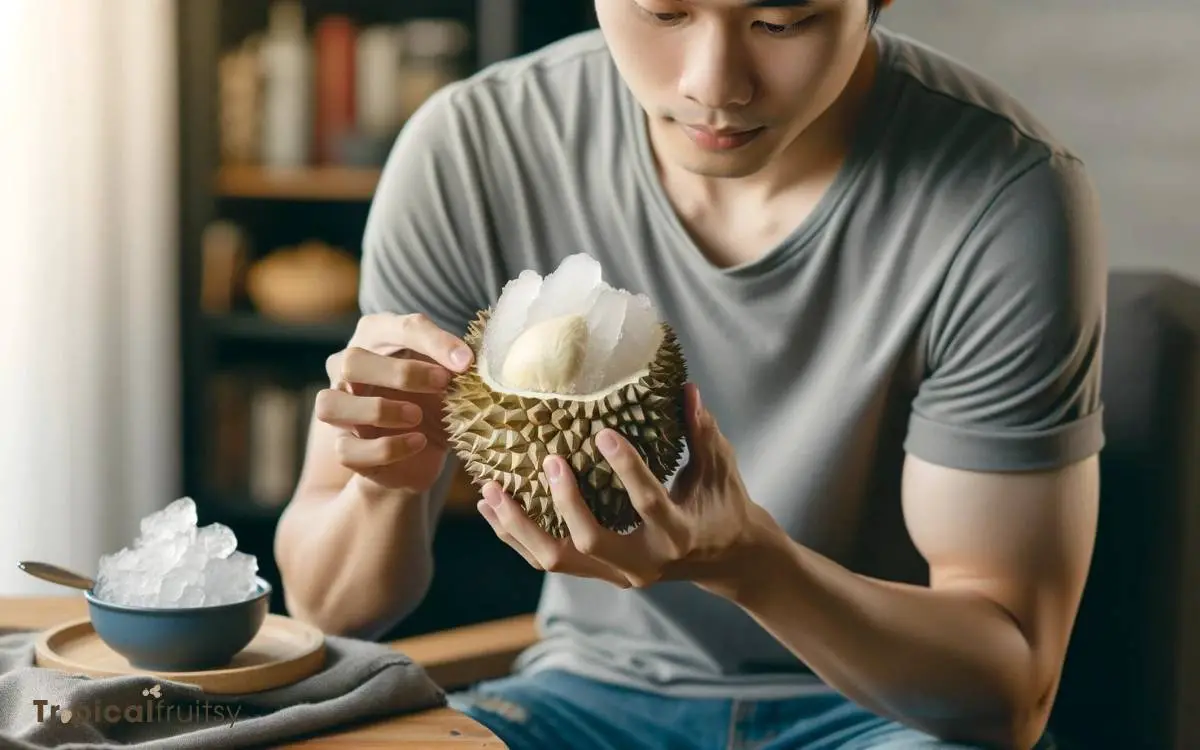 How to Eat Frozen Durian