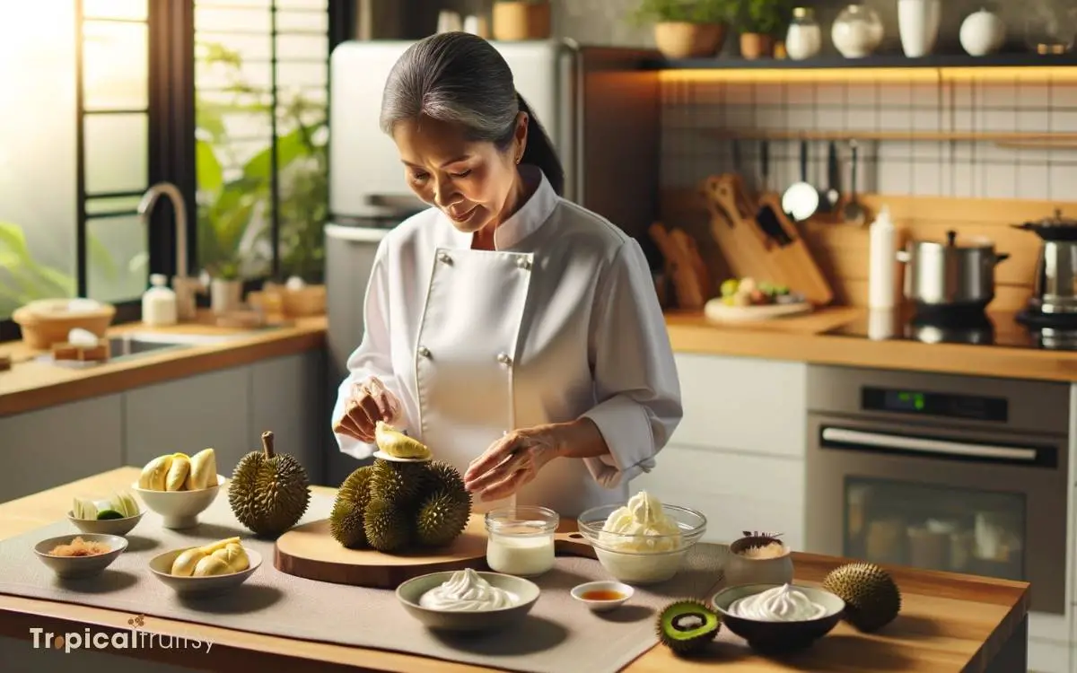 How to Make Durian Dessert