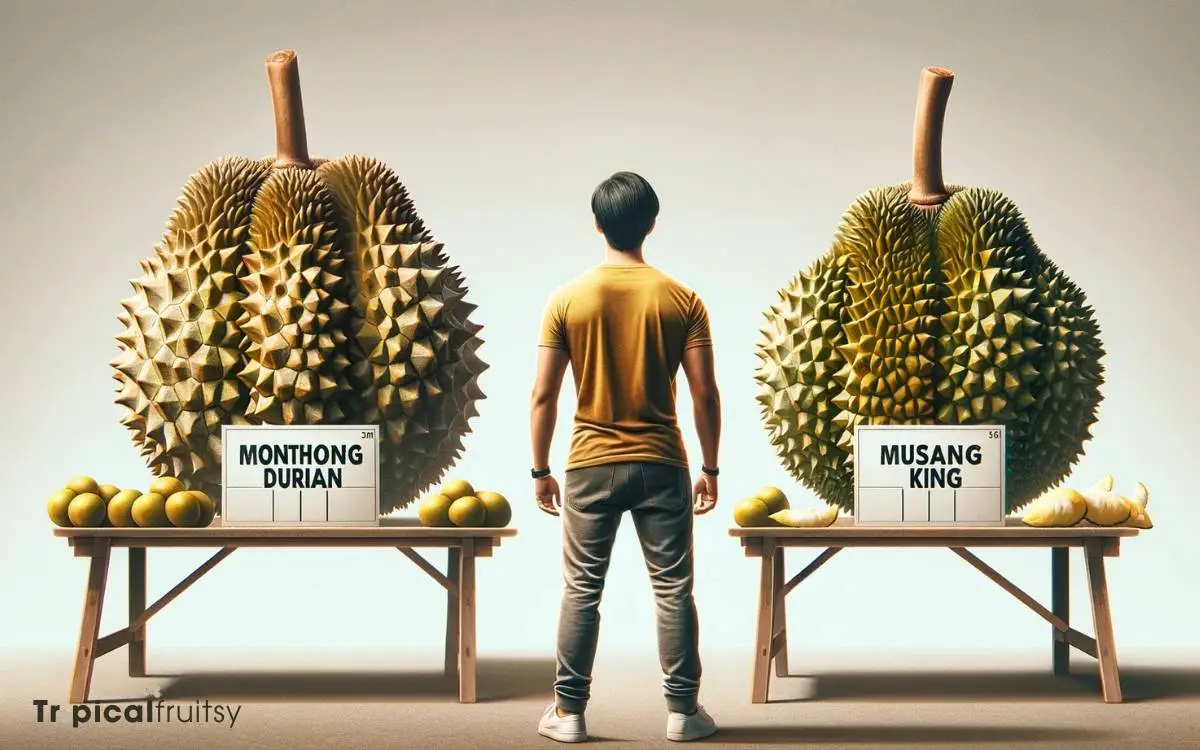 Monthong Durian Vs Musang King