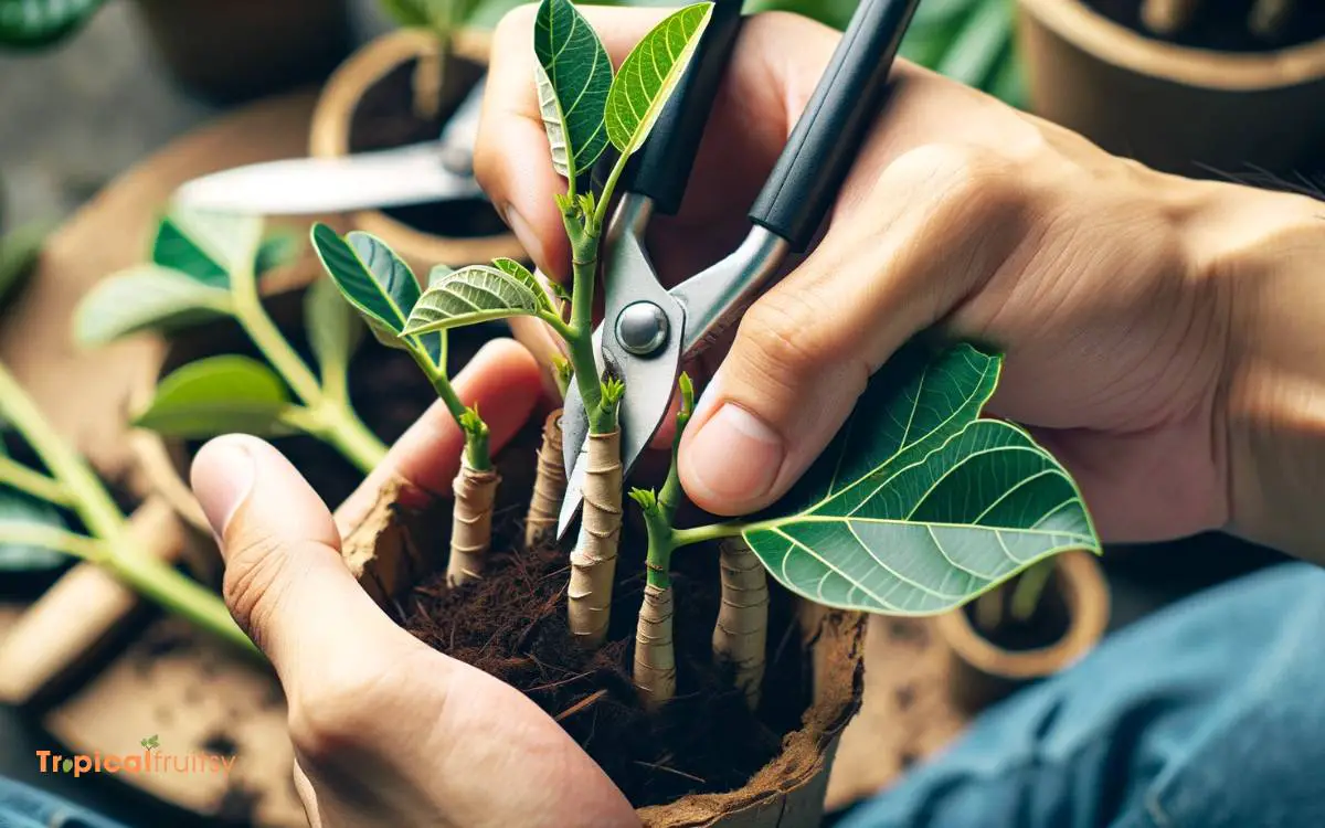 Preparing the Cuttings