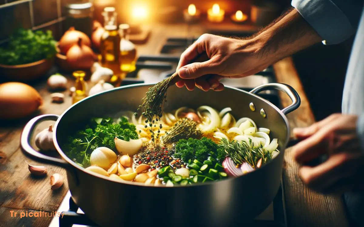 Sauteing the Aromatics