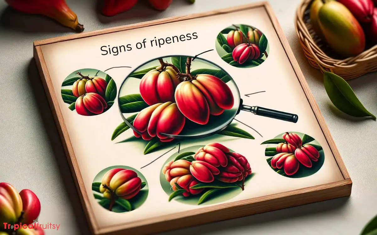 Signs of Ripeness in Ackee