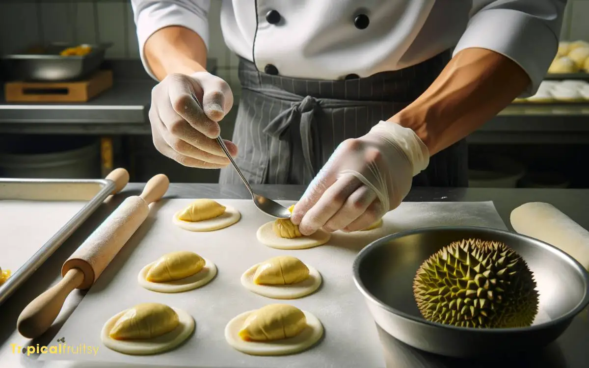 Assemble the Durian Mochi