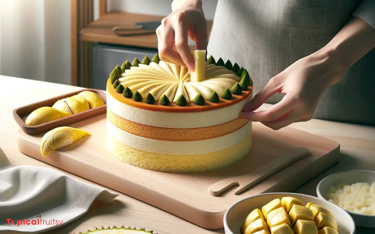 Assembling the Cake Layers