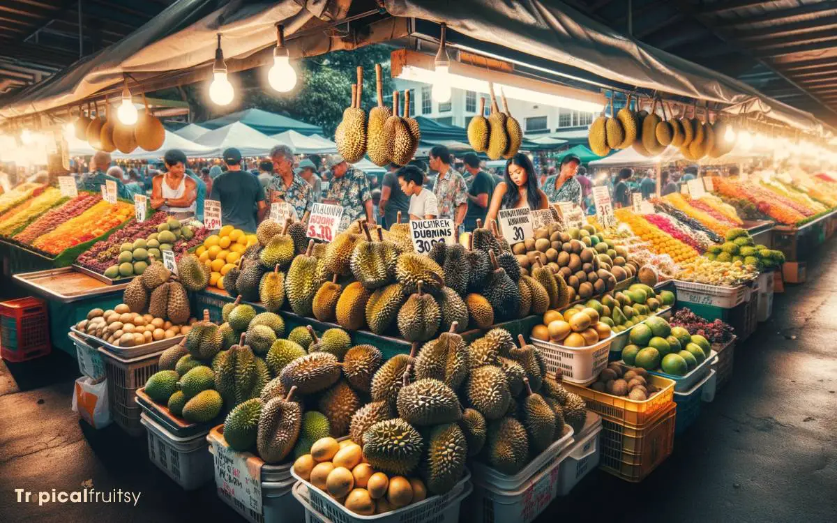 Availability of Durian Fruit