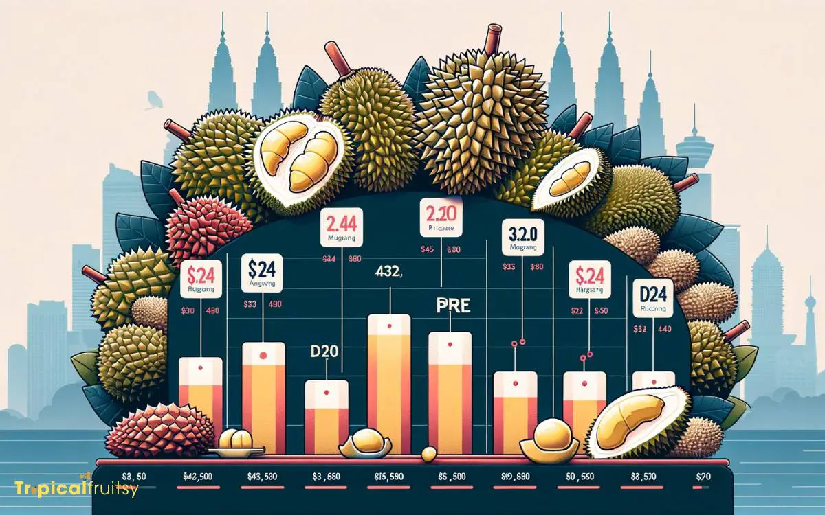 Average Durian Prices in Malaysia