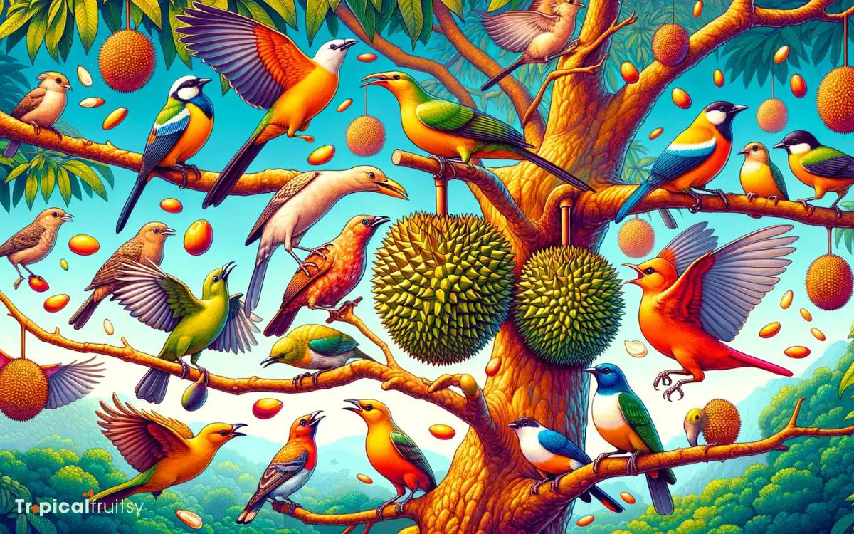 Birds and Durian