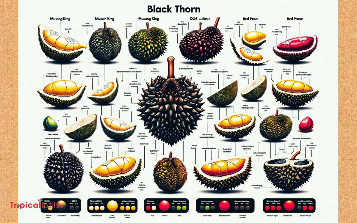 Comparison With Other Durians