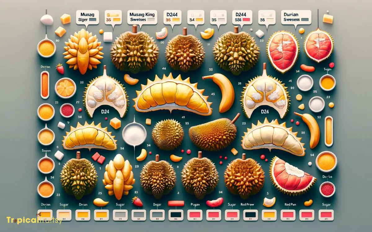 Durian Varieties Compared