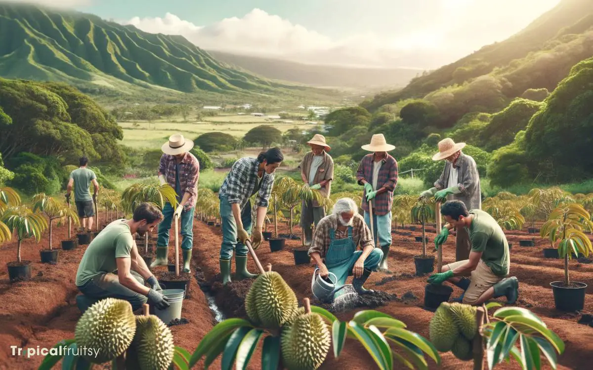 Local Durian Farming Efforts