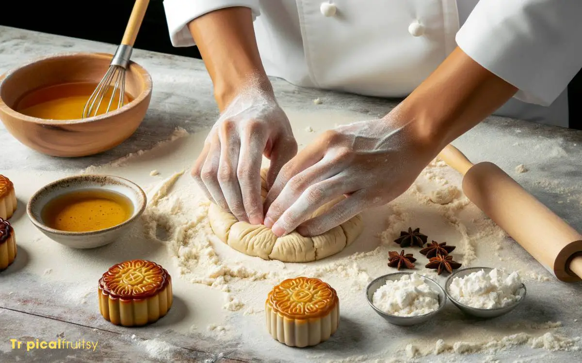 Make the Mooncake Dough