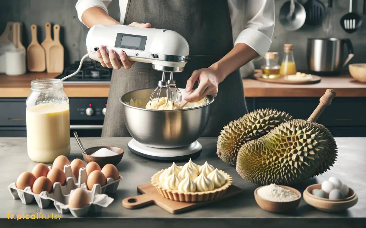 Making the Durian Filling