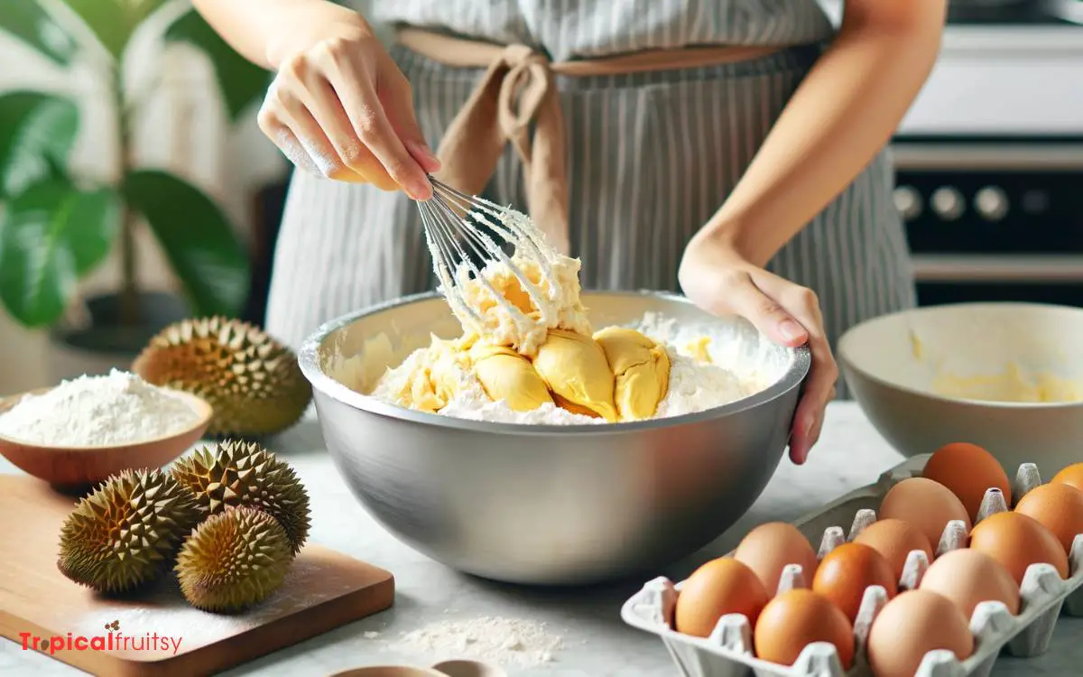 Mixing the Cake Batter