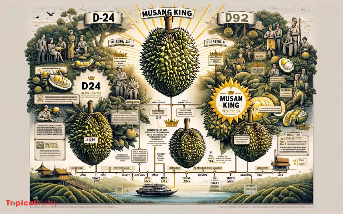 Origins of D and Musang King