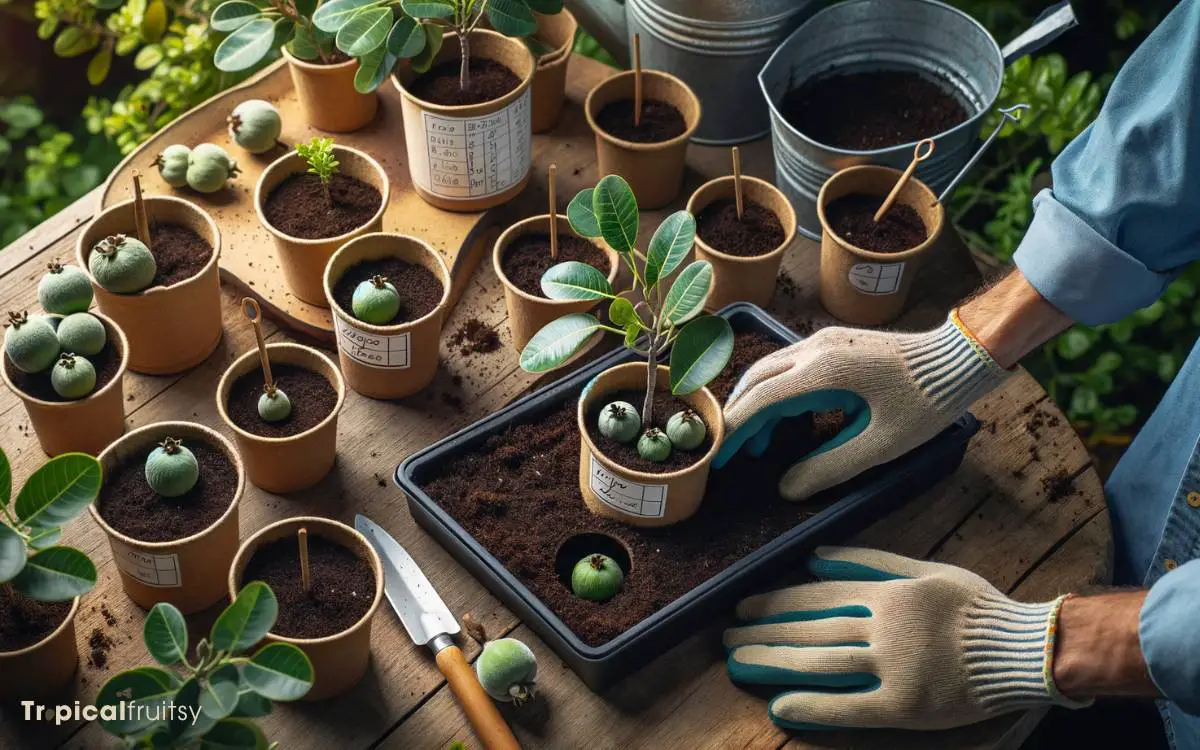 Planting the Cuttings