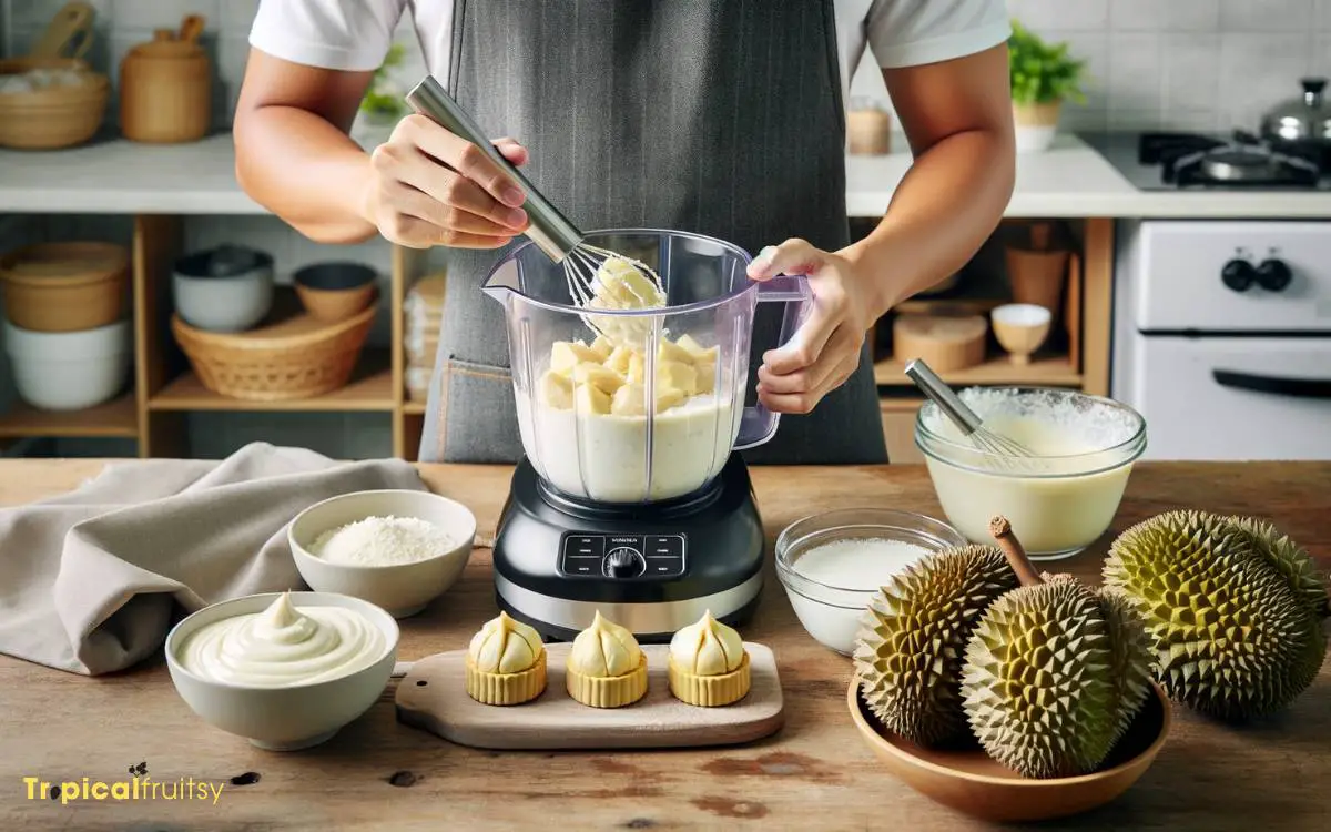 Prepare the Durian Filling