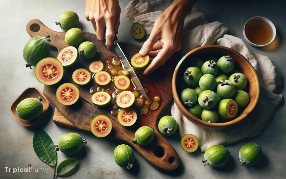 Preparing the Fruit