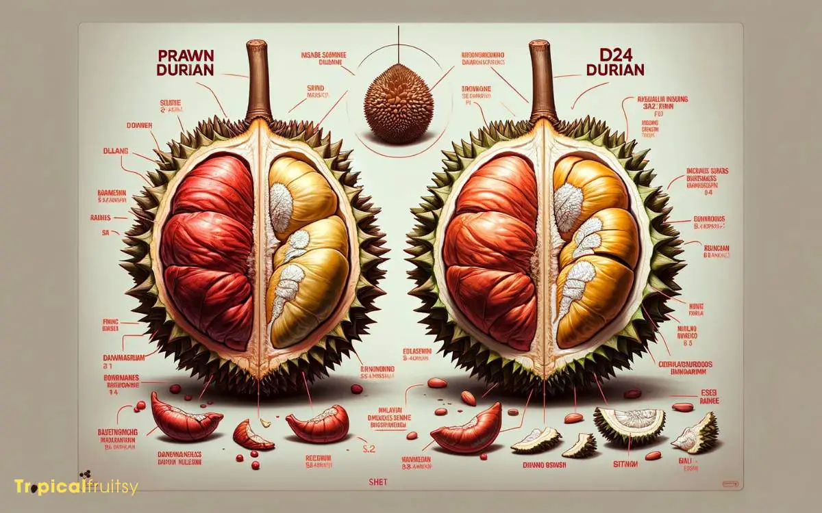 Red Prawn Durian Vs D